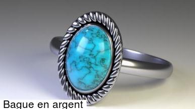 Bague en argent