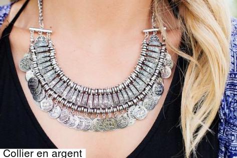 Collier en argent