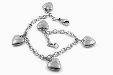gourmette en argent